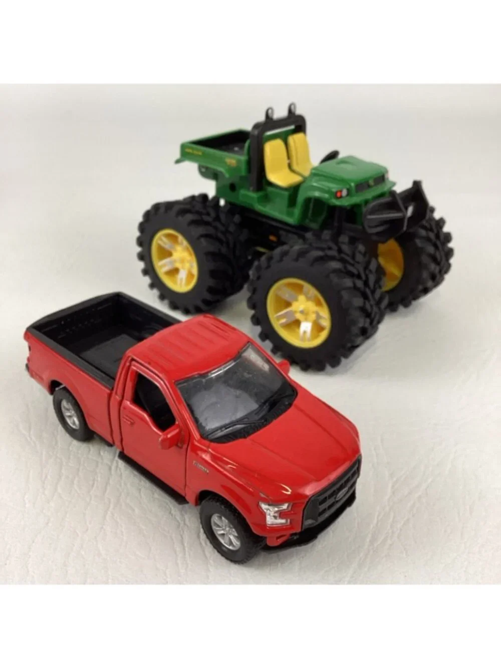 Ertl John Deere Monster Treads 4x4 Gator Farm Tractor Pickup Trucks F-150 Bundle